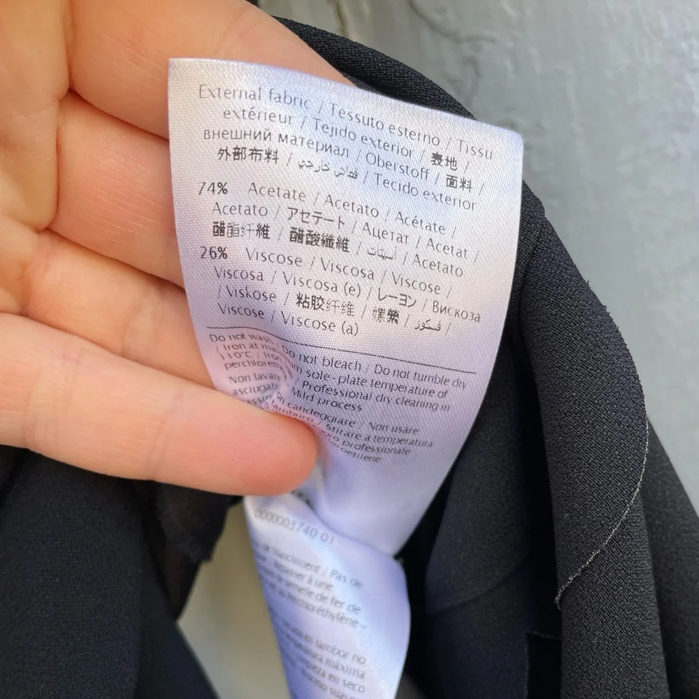 Valentino scalloped detail dress, size 8 - Picture 5 of 8